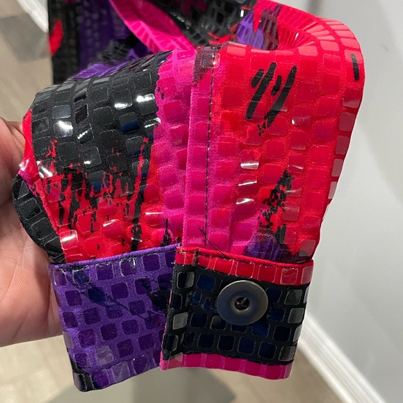 Multi Colored Shiny Jacket - Picture 6 of 6